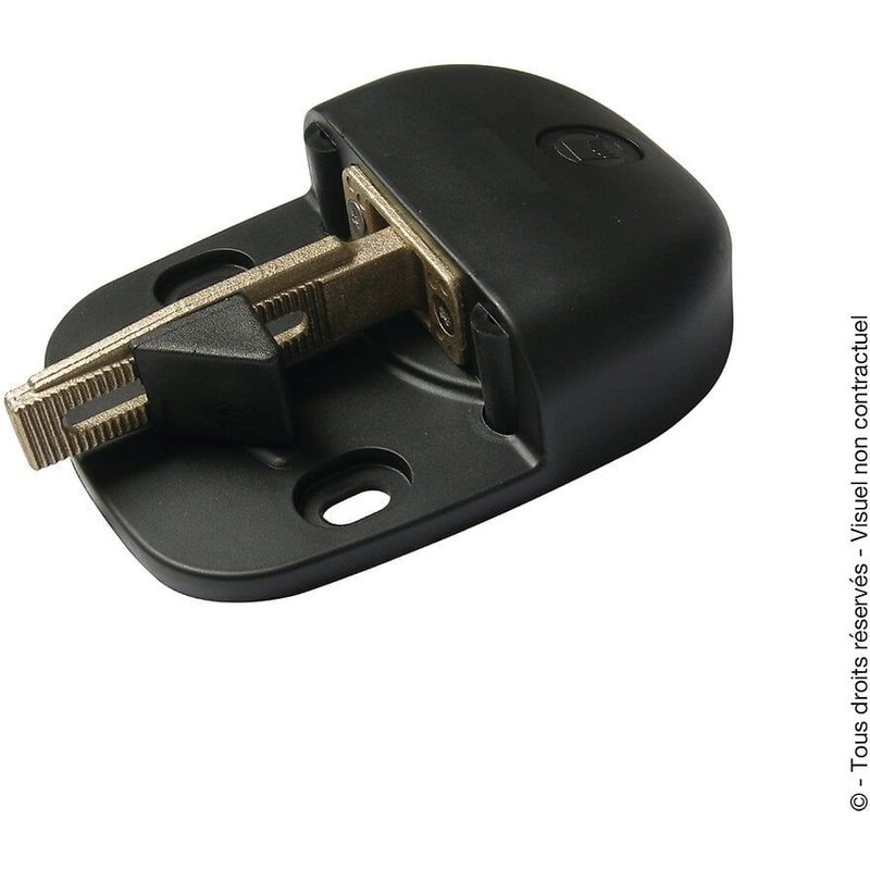 Sabot noir plastique H.42 x L.120 x P.162 mm AFBAT