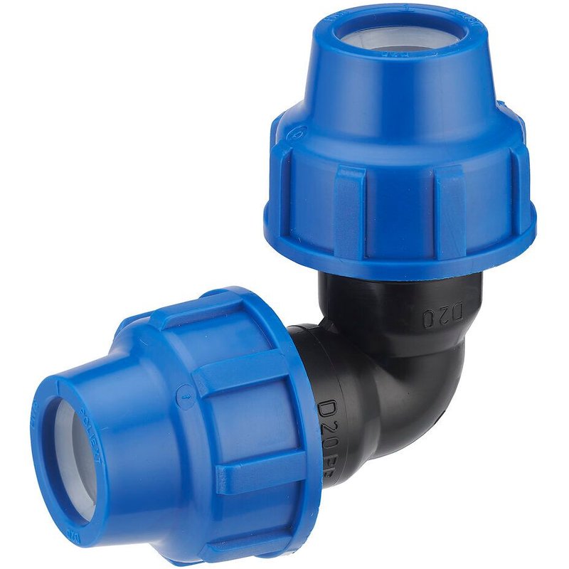 Raccord pe plastique coude égal ø32 NOYON & THIEBAULT