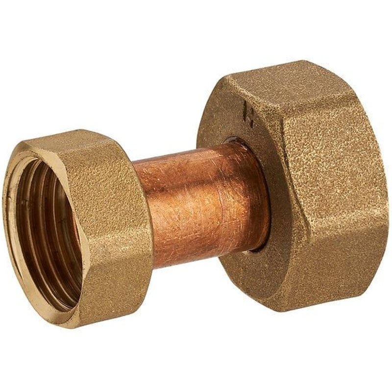 Raccord double femelle à écrous tournants F20x27 F15x21 NOYON & THIEBAULT