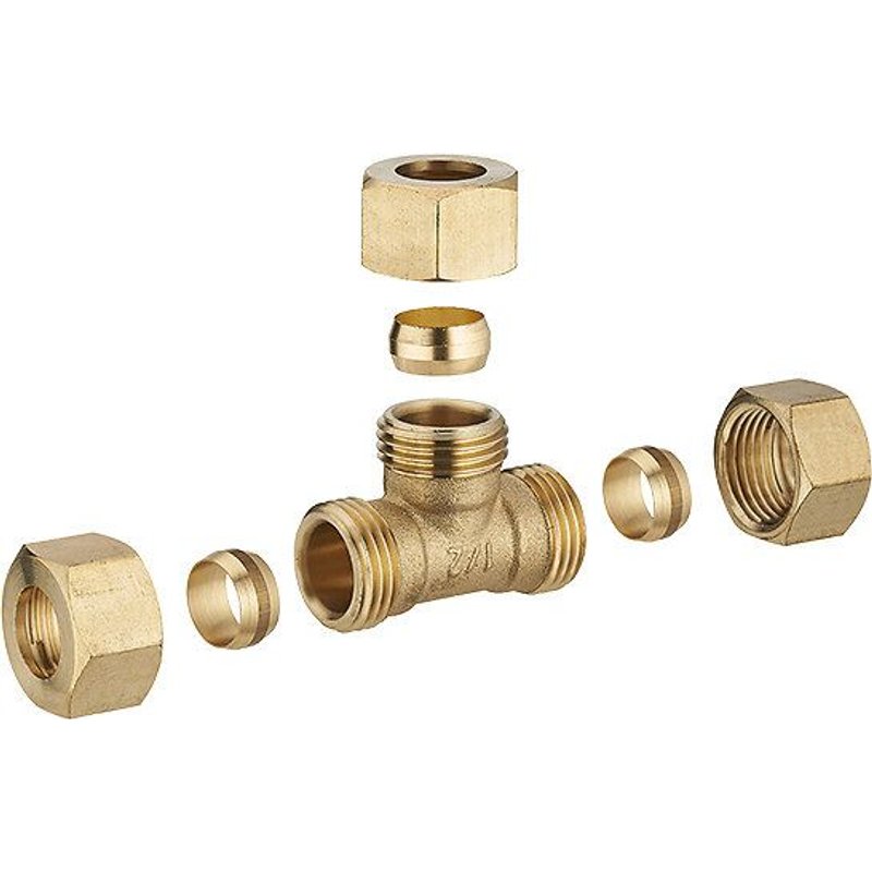 Té bicone égal ø12 NOYON & THIEBAULT