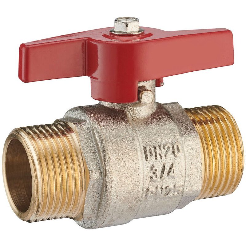 Vanne papillon mâle 12x17 - mâle 12x17 NOYON & THIEBAULT