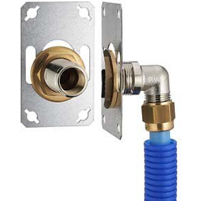 Sortie de cloison fixsystem simple per à compression ø16 NOYON & THIEBAULT