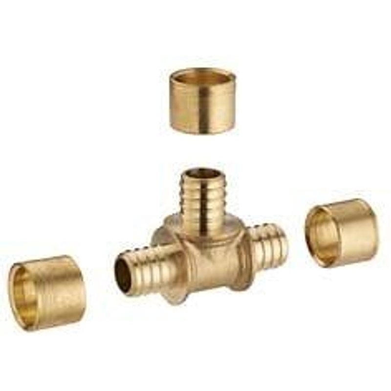 Raccord per à glissement té égal ø16 NOYON & THIEBAULT