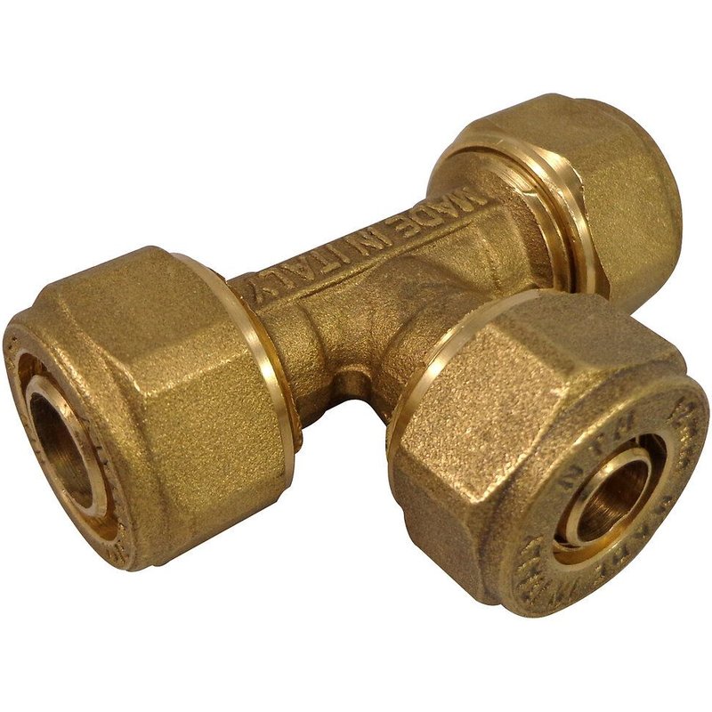 Raccord per à compression té égal ø16 NOYON & THIEBAULT