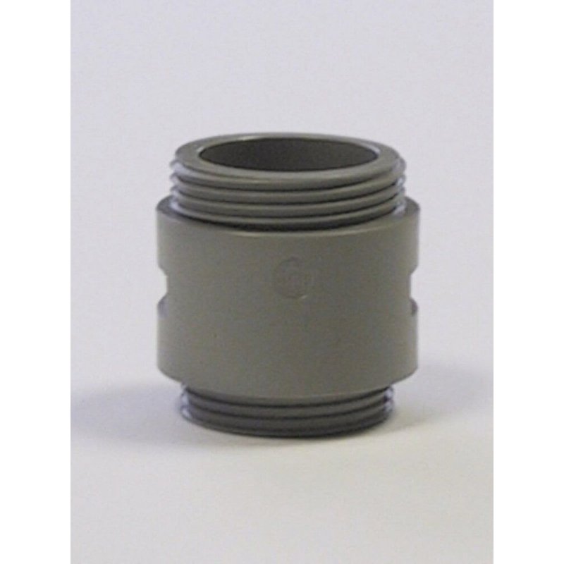 Manchon prolongateur en pvc à coller / à visser, mâle / mâle, D.32