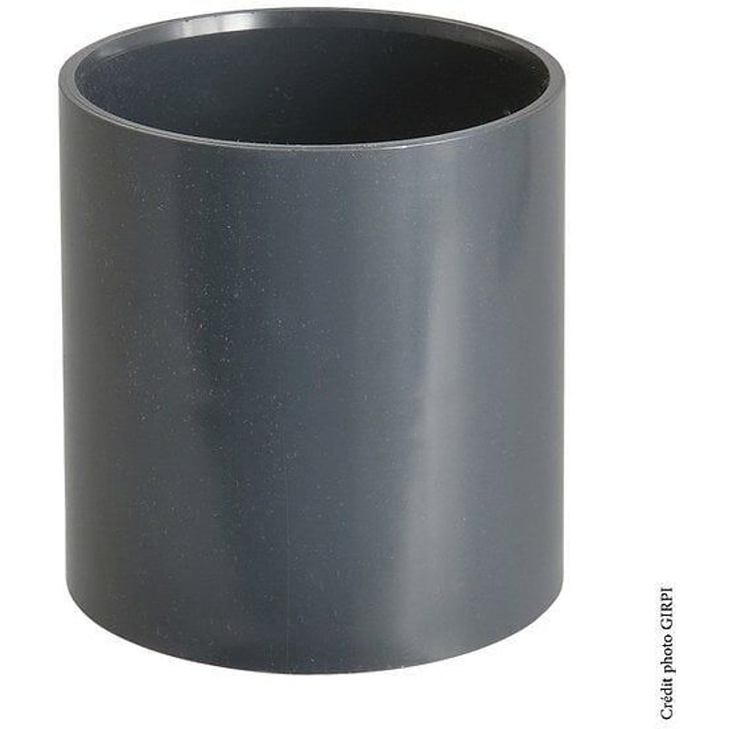 Manchon femelle / femelle pour gouttière Pco80a pvc