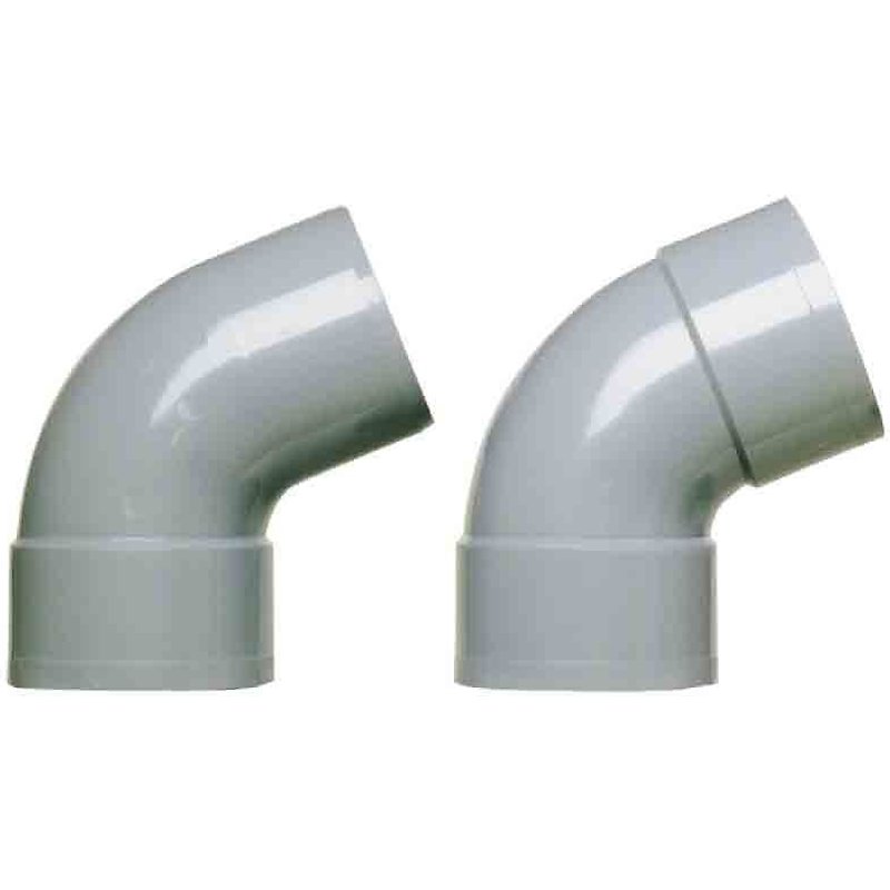 Coude PVC 67°30 MF (40)