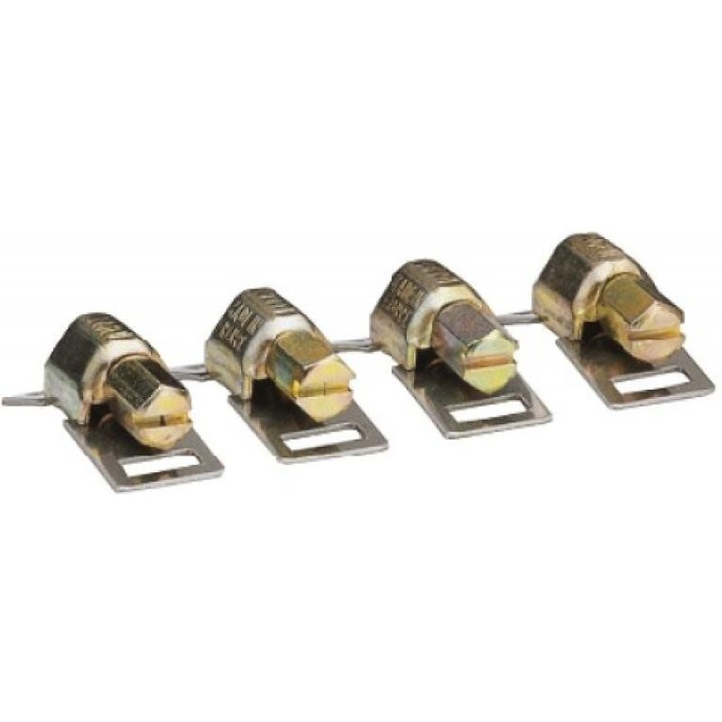 Tête de vissage pour colliers de serrage - largeur 8 mm - 50 pièces SERFLEX