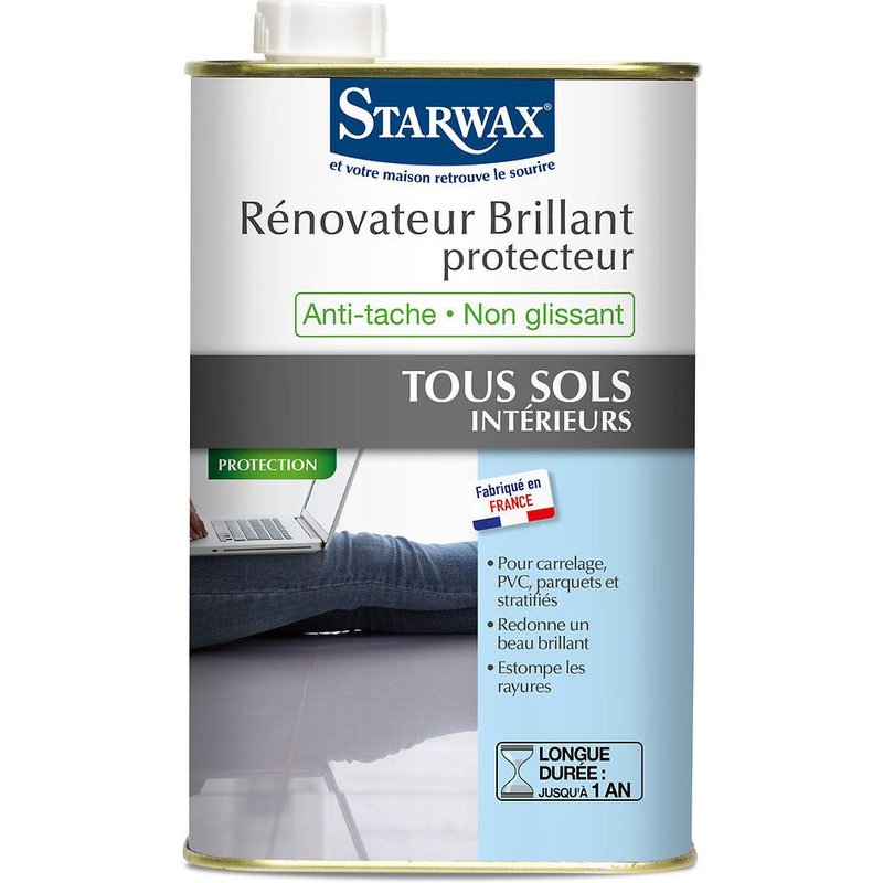 Brillant protecteur pour sols intérieurs Starwax 1L
