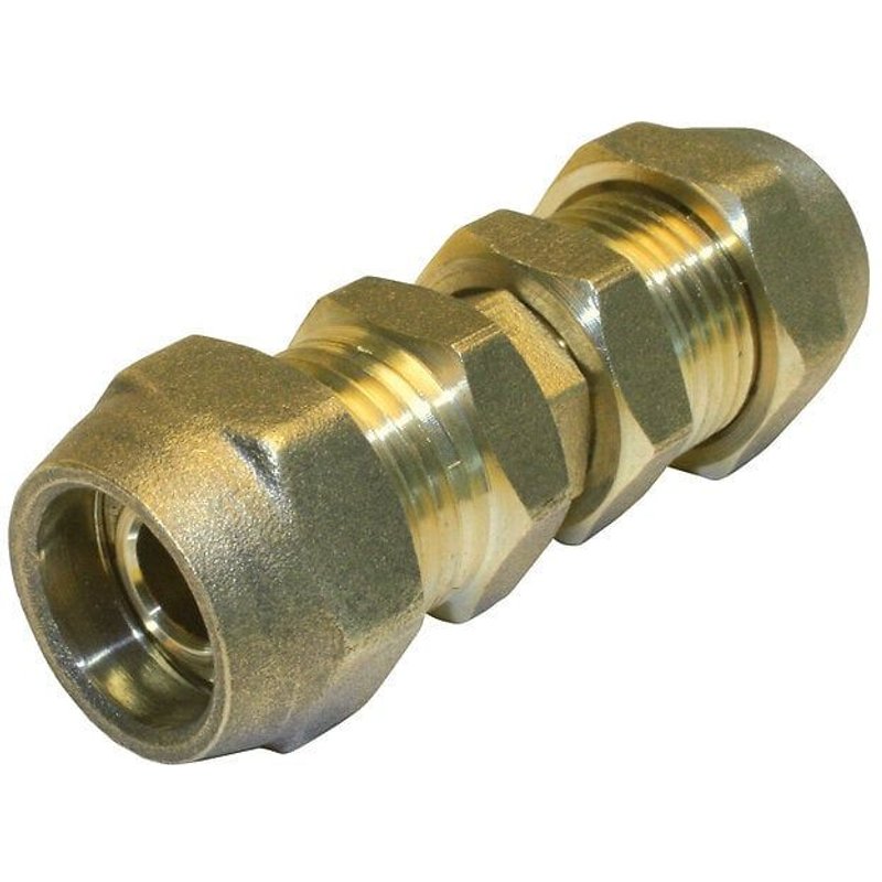 Manchon à compression laiton D.16 pour tube en per