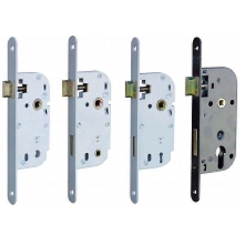 Poignée champagne à bec de cane + condamnation cylindre