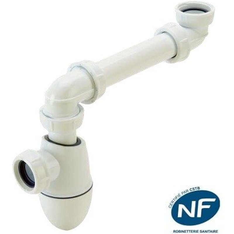 Siphon Easyphon lavabo déporté