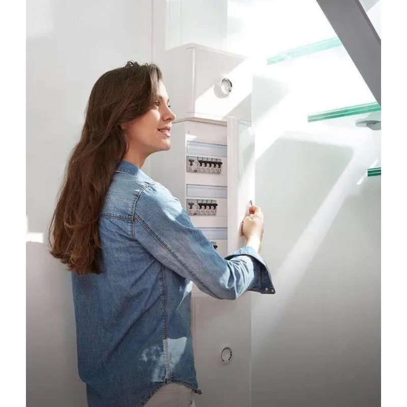 Tableau électrique équipé et précâblé Drivia 3 rangées 39 modules