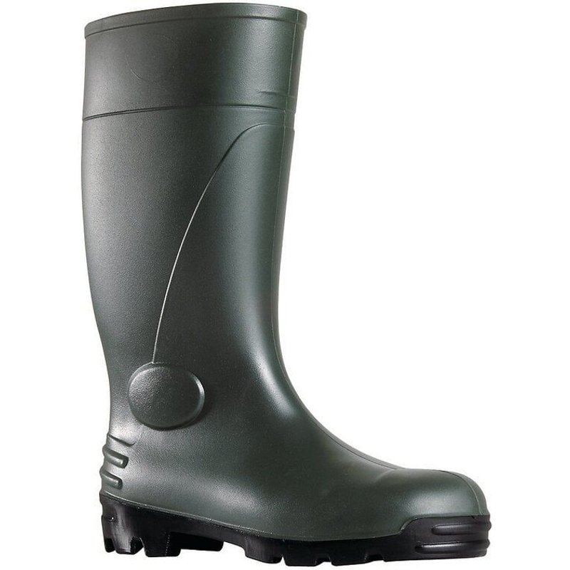 Bottes de sécurité en PVC S5 OPTIMAT couleur vert - BAUDOU