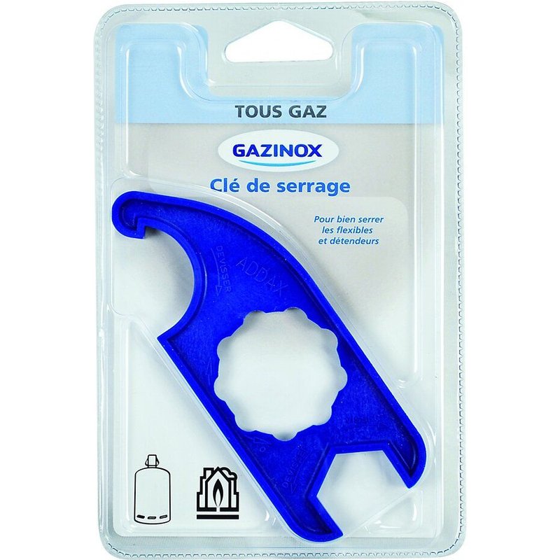 Clé de serrage pour tout type de gaz, GAZINOX