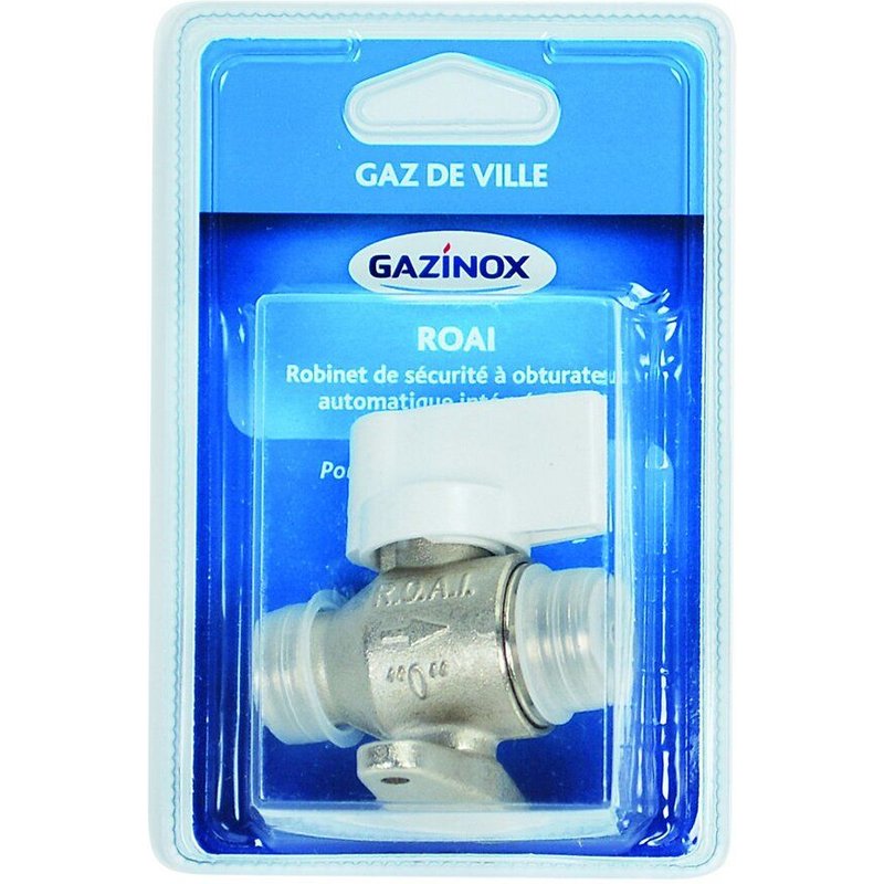 Robinet d'arrĂȘt pour gaz naturel, GAZINOX