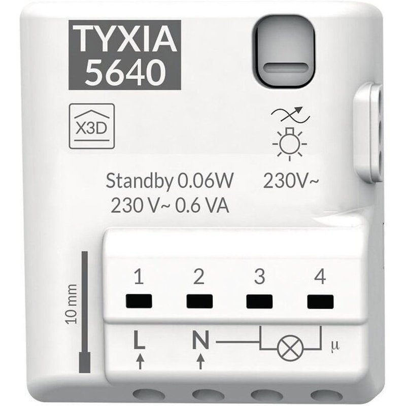 Récepteur - variateur d'éclairage - Tyxia 4840 DELTA DORE