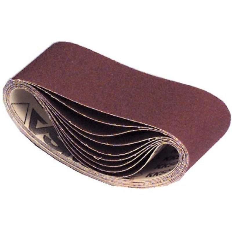 Abrasifs bandes courtes 100x610 mm toile rigide corindon KK 504 X-grain 150 VSM