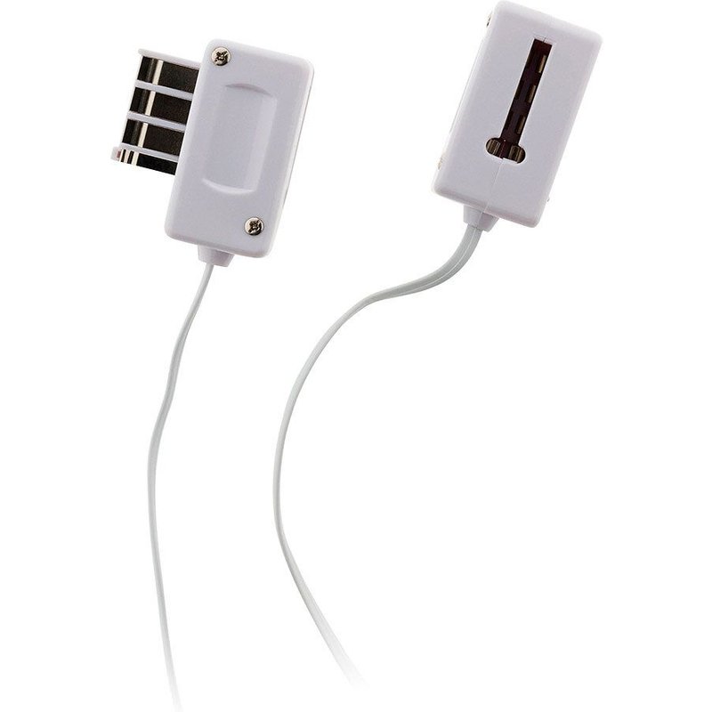 Prolongateur de téléphone - Fiche mâle PTT et femelle gigogne - 8 plots - 10 mètres