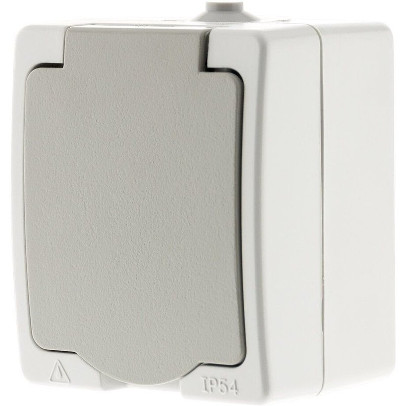 MATILEC PRISE 2P+T ETANCHE GRIS IP54 S/FILM