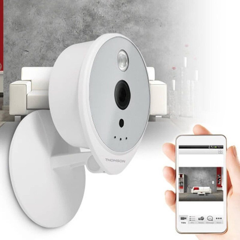 Caméra IP Wifi Détection et vision nocturne Thomson