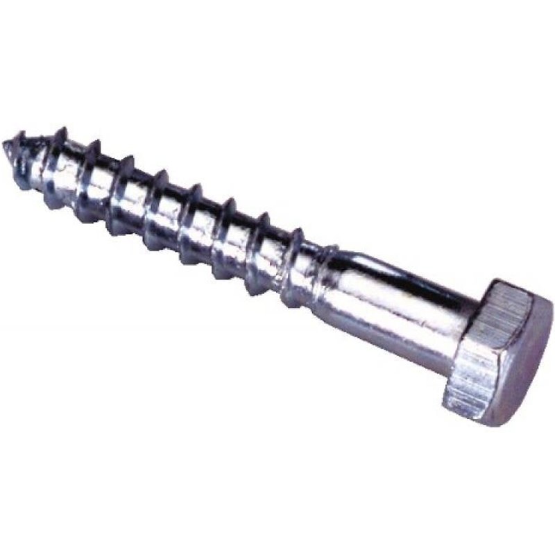 Tirefonds partiellement filetée - tête hexagonale - 6x30 - 200 pièces STAFA