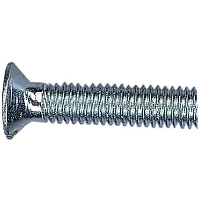 Vis à métaux fraisée - pozidriv - filetage total - 6x25mm - 200 pièces GFD