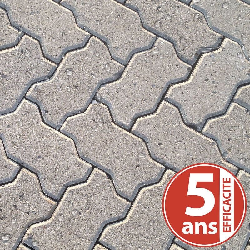 Imperméabilisant et anti taches terrasse pierre naturelles, pierres reconstituées phase aqueuse 5 L (jusqu a 25m²)