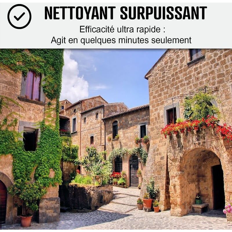 Nettoyant facade produit professionnel rapide crépi enduit 5 L