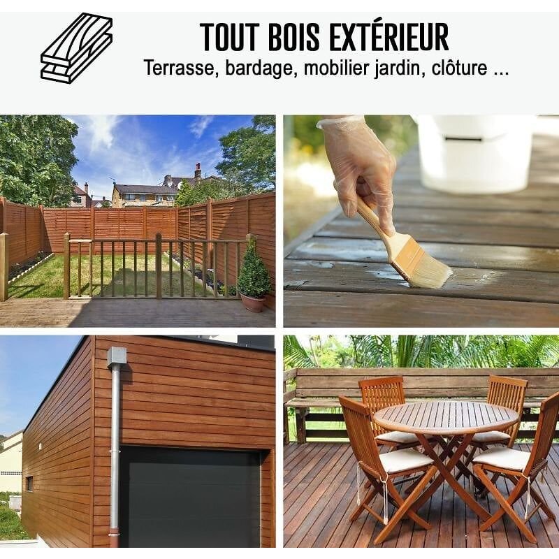 Déshuileur nettoyant bois ARCABOIS 817 : Décrassant, décireur, nettoyant tout support en bois 20 L