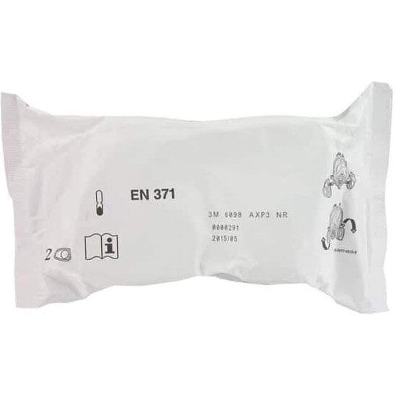 Filtres antigaz et anti-poussières 3M 6098 AXP3R x 2