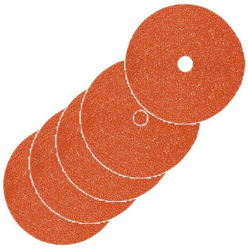 Disque Fibre 3M 787C - diamètre 125 - grain 80Plus x 5