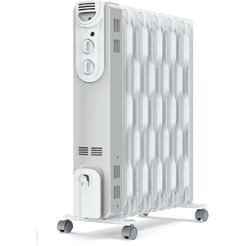 Radiateur bain d'huile ORSO 2500 - blanc - 2500W