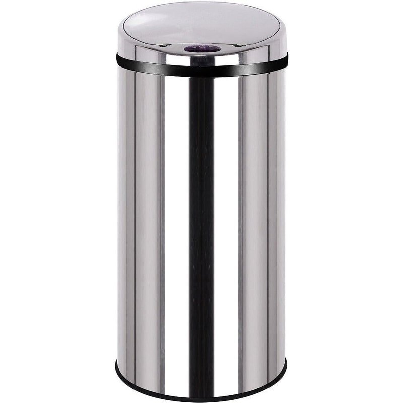 Poubelle Automatique Artic Argent Acier Inoxydable 42 L