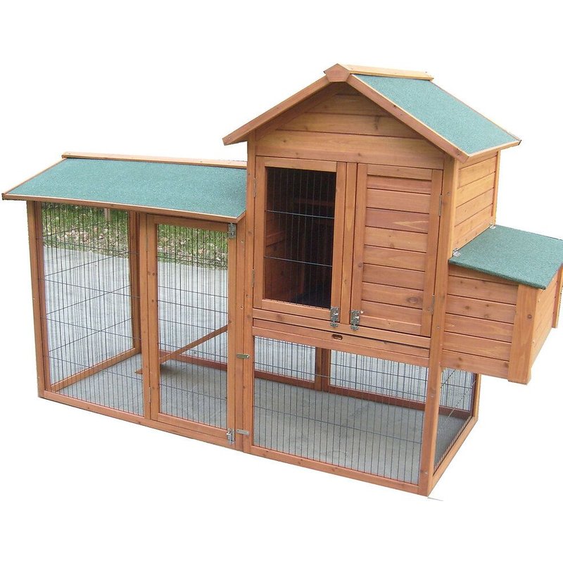 Poulailler 3-4 Poules / Toit Bitumé 1 Pente