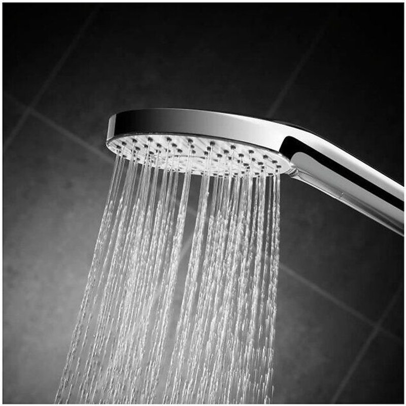Ensemble de douche - IDEALRAIN EVO - barre 60 cm et douchette ronde Ø11 cm 3J - Chrome - Ideal Standard