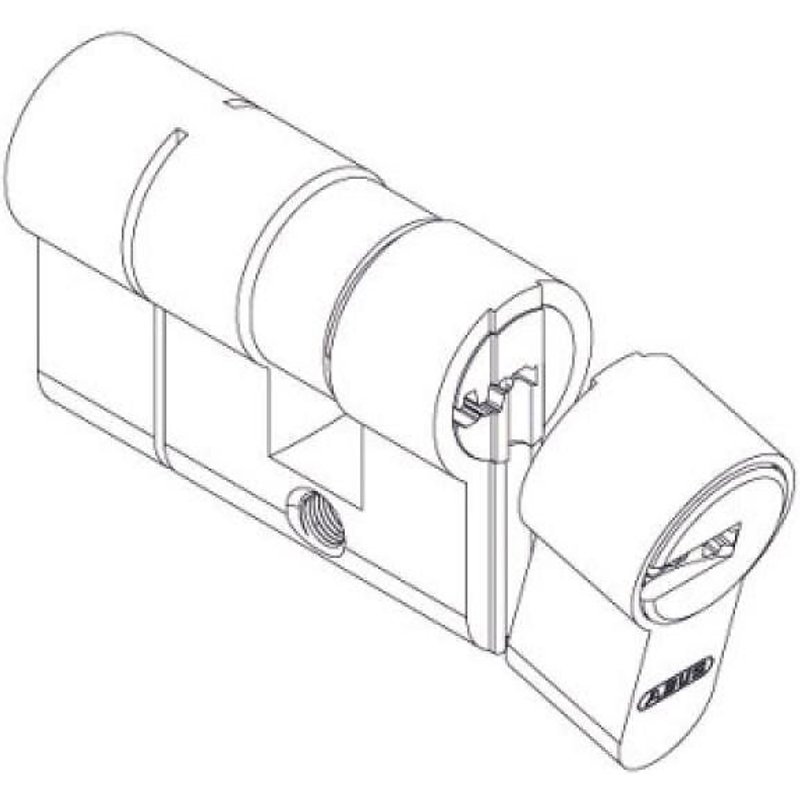 Cylindre varié à profil européen - 35 x 35 mm - D6PS - Anti-Casse ABUS