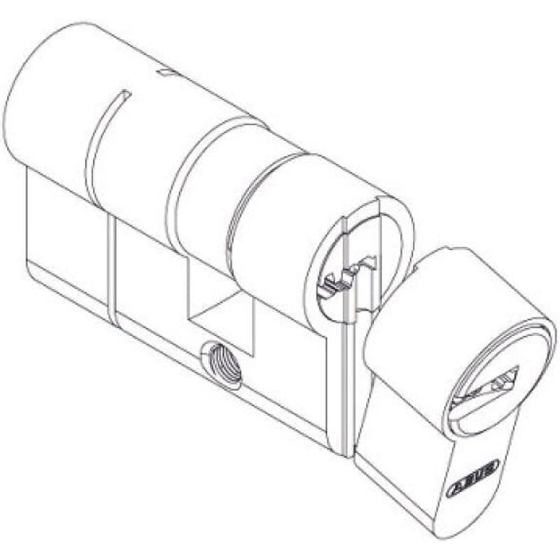 Cylindre varié à profil européen - 30 x 35 mm - D6PS - Anti-Casse ABUS