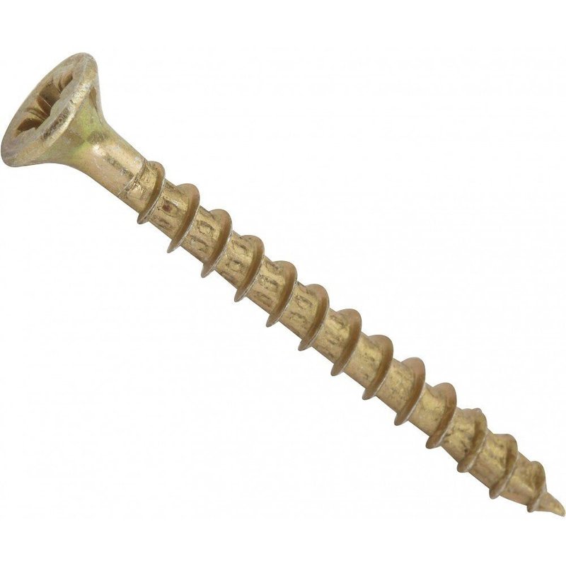 Lot de 50 vis acier tête fraisée pozidriv SPAX, Diam.3.5 mm x L.35 mm