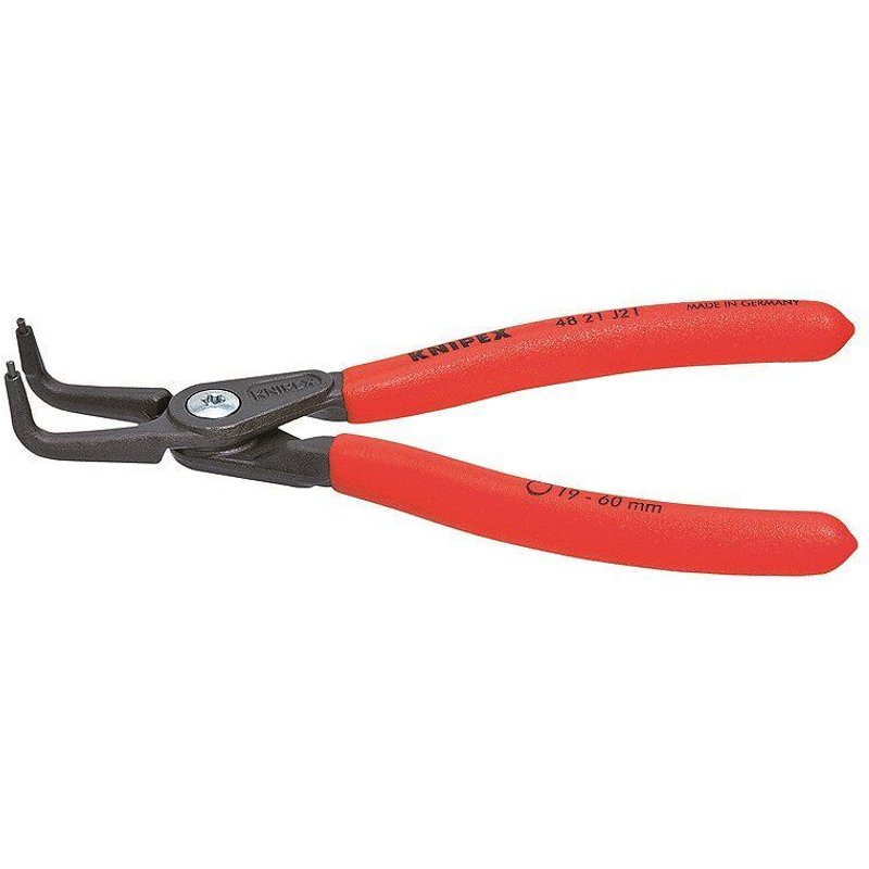 Pince à circlips intérieur de 8 à 13 mm Knipex coudée