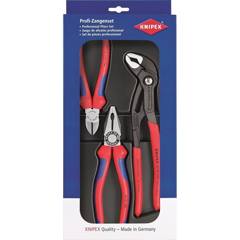 Jeu de 3 pinces Knipex TOPCAR 12118
