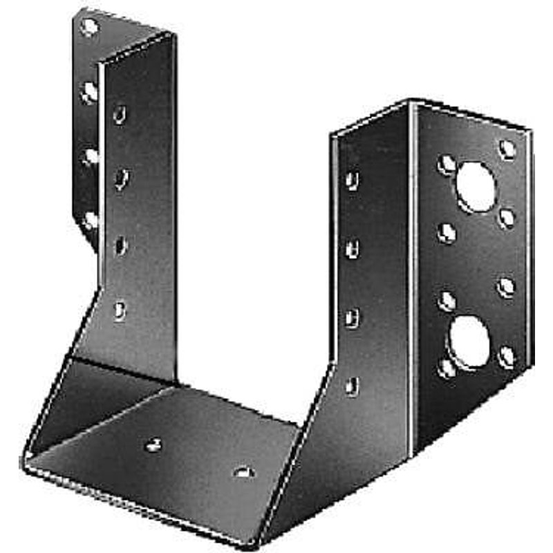 Support en U ailes extérieures Galvanisé GAH ALBERTS, 70x125 mm