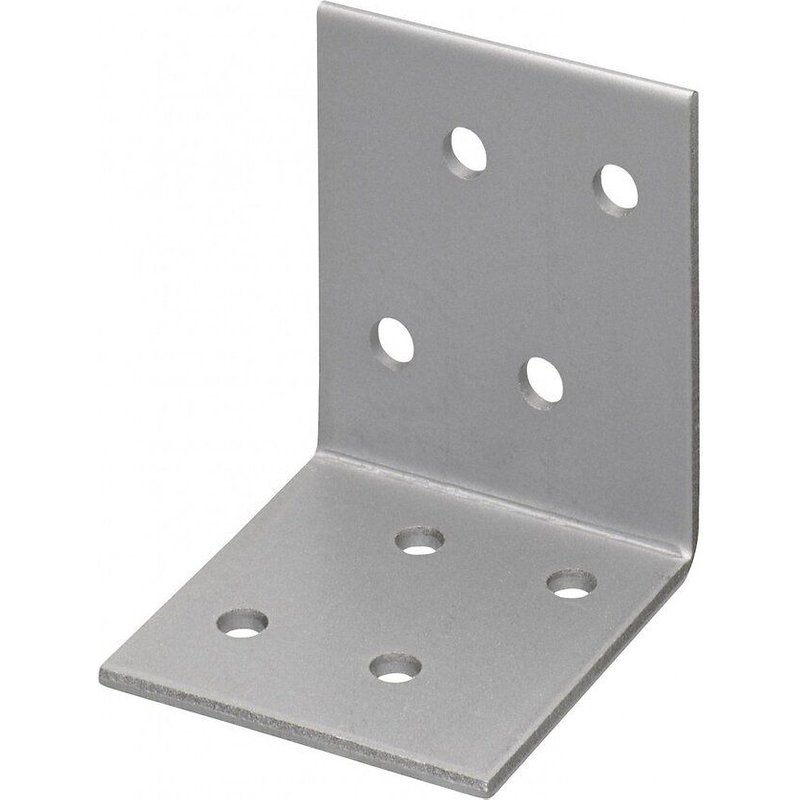 Lot de 15 équerres Galvanisé GAH ALBERTS, 60x60x40 mm