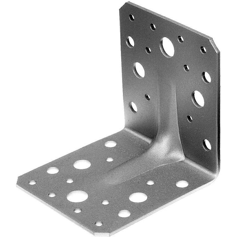 Lot de 12 équerres Galvanisé GAH ALBERTS, 70x70x55 mm