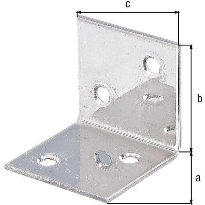 Equerre grand angle VA 40x40x40x2