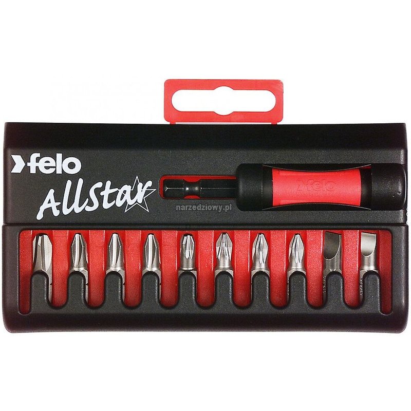 Porte-embouts avec son jeu de 10 embouts