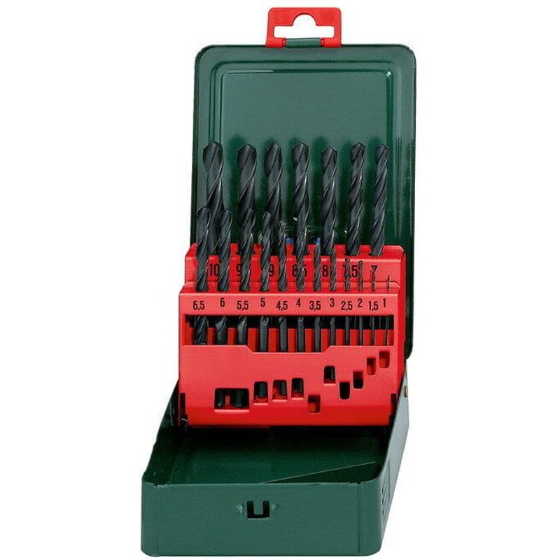 Metabo Cassette de forets à métal HSS-R, 19 pièces « Promotion »