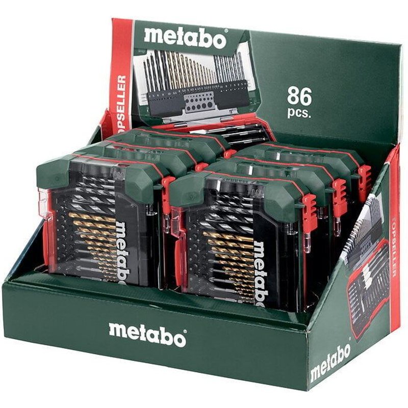 Coffret de vissage Metabo 86 pièces