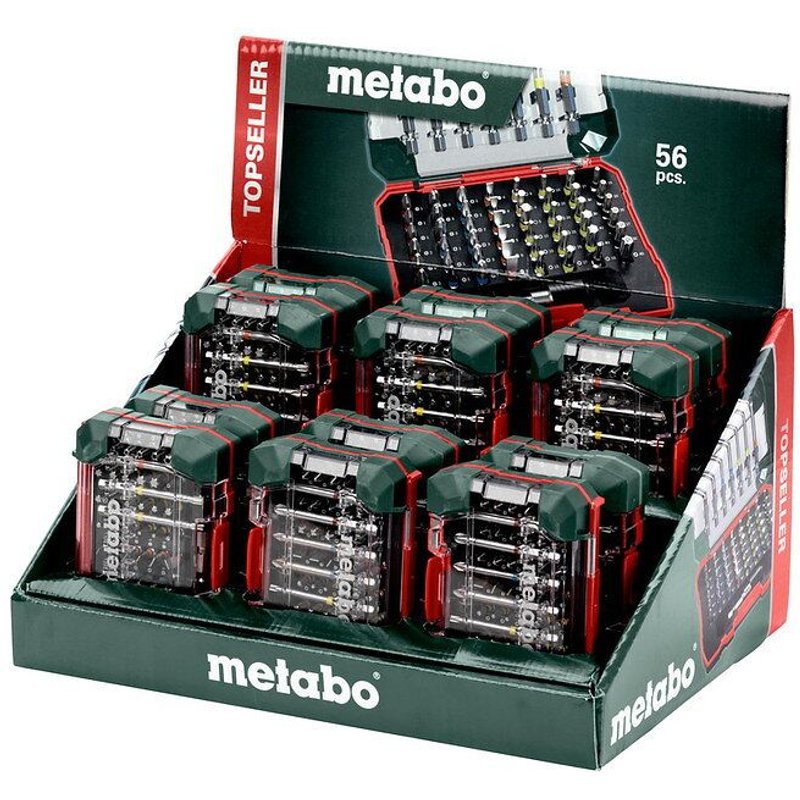 Coffret de vissage Metabo 56 pièces