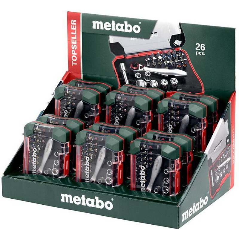 Metabo Boîte d'embouts et de cliquets « SP », 26 p.